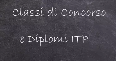 ITP: Quali sono i diplomi e le classi di concorso dell’insegnante tecnico pratico