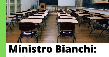 Il ministro Bianchi sulle lezioni in presenza: 