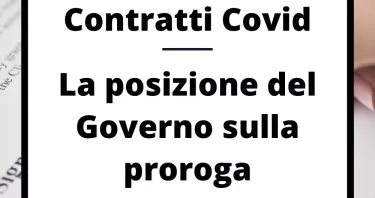 Proroga contratti Covid. La posizione del governo: potere decisionale alle scuole