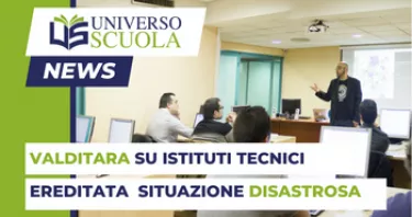 Istituti tecnici, orientamento e dimensionamento: per Valditara ereditata da Bianchi una situazione disastrosa